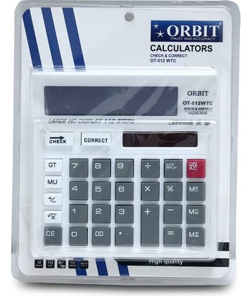 orbit - 12 Digits Basic Calculator