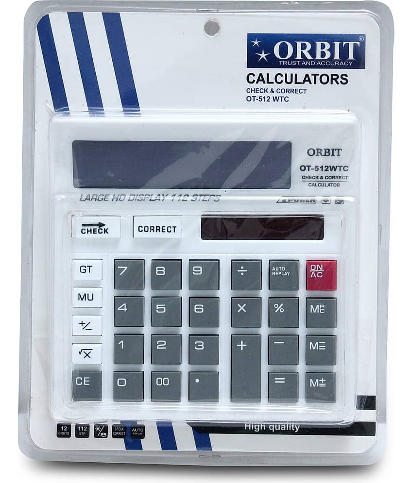orbit - 12 Digits Basic Calculator