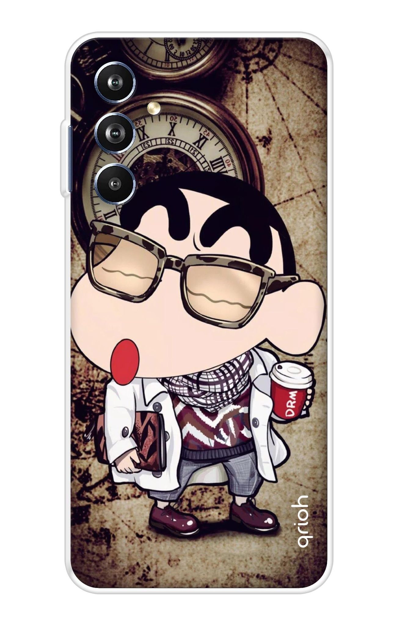 Nerdy Shinchan Soft Cover for Samsung Galaxy F54 5G