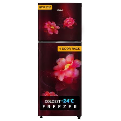 Whirlpool 235 L 2 Star Frost-free inverter Double Door Refrigerator (NEO SP278 PRM WINE ROSE(2S)-Y, 2026 Model) Whirlpool 235 L 2 Star Frost-free inverter Double Door Refrigerator (NEO SP278 PRM WINE ROSE(2S)-Y, 2026 Model) - 235-WINE ROSE