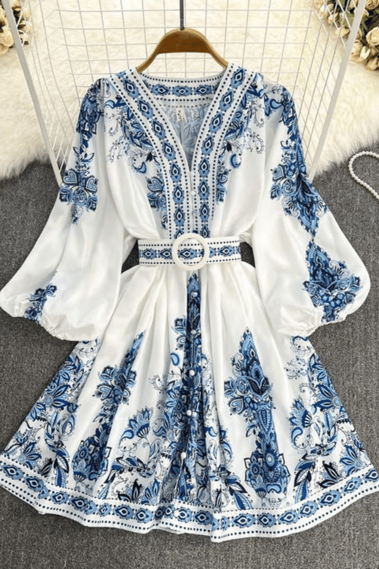 Ocean Breeze Dress-XXS