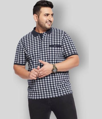 AUSTIVO - Multicolor Cotton Blend Regular Fit Men's Polo T Shirt ( Pack of 1 )