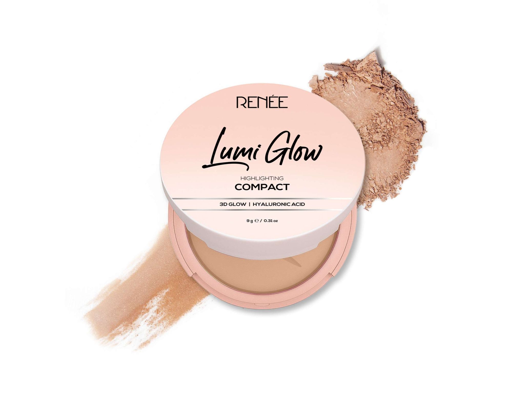 RENEE Lumi Glow Highlighting Compact - 05 Chiffon Cocoa