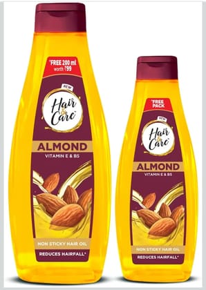 Hair & Care Dry Fruit Oil with Walnut & Almond, 500 ml (Non-Sticky Hair Oil)