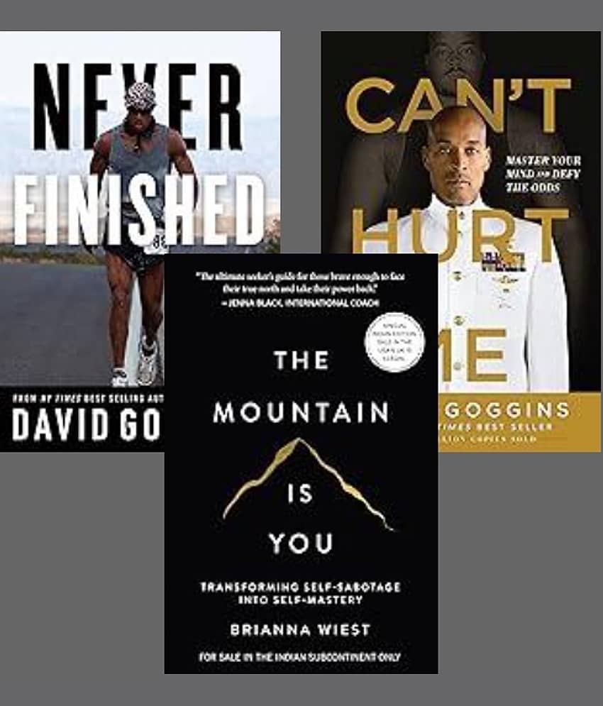 Never Finished + Can't Hurt Me + The Mountain Is Youu