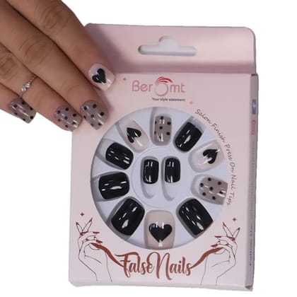 PRINTED NAILS - 666 (NAIL KIT INCLUDED)