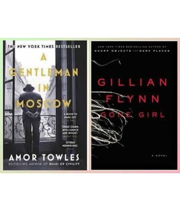 Combo Of 2 ( A GentleMan In Moscow + Gone Girl)  (Paperback, Amor Towels, Gilian Flynn)