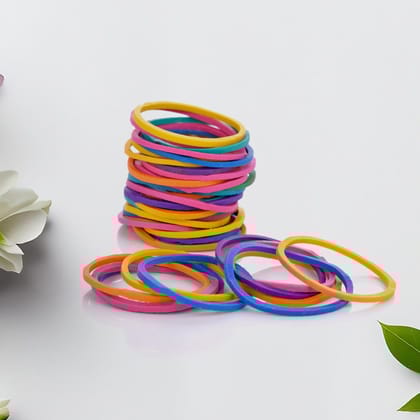 Strong & Reusable Rubber Bands: Multicolor for Office, Home & School (1.5 Inch 100 GM), Hair accessories