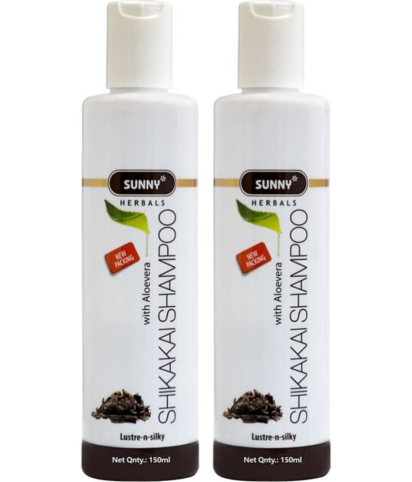 SUNNY HERBALS Shikakai Shampoo 150 mL Pack of 2