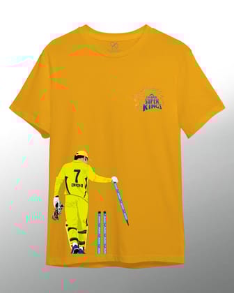 MSD x CSK T-Shirt-Small / Yellow