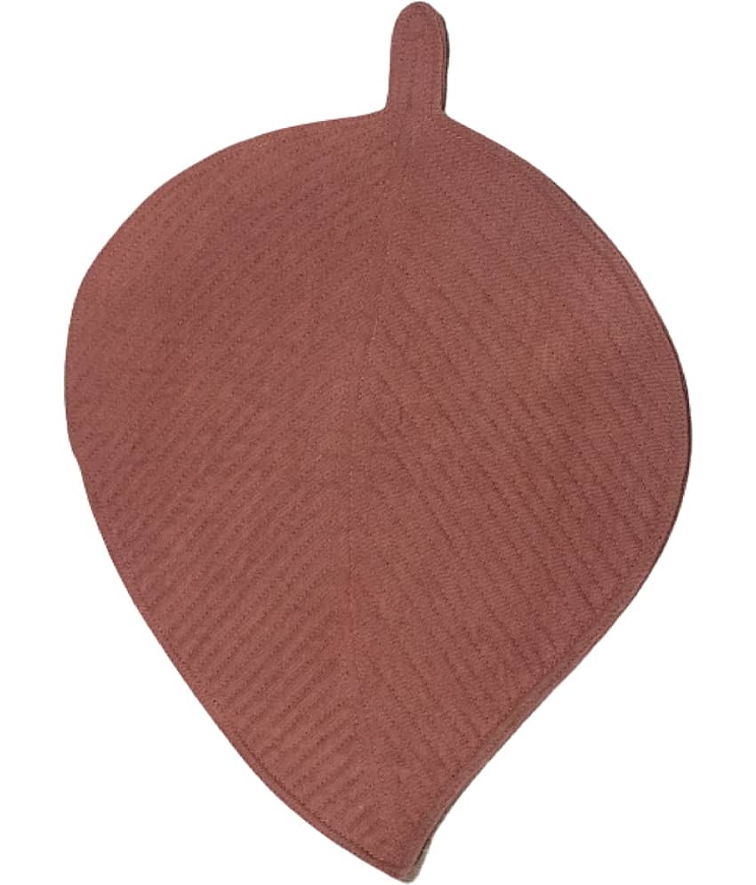 NUEVOSGHAR - Brown Solid Cotton 1 Seater Table Mats ( Pack of 1 )