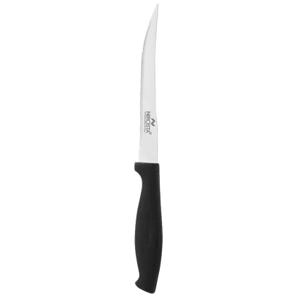 Fackelmann Nirosta Stainless Steel Fine Serration Tomato Knife | Uniform Slicing, 1 Pc