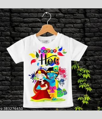 TREND SKY Pack of 2 Boys Polyester T-Shirt ( White )