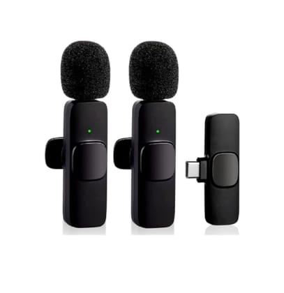 K9 2-in-1 Wireless Microphone - Noise Reduction, 10 m Range