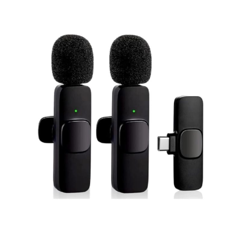 K9 2-in-1 Wireless Microphone - Noise Reduction, 10 m Range