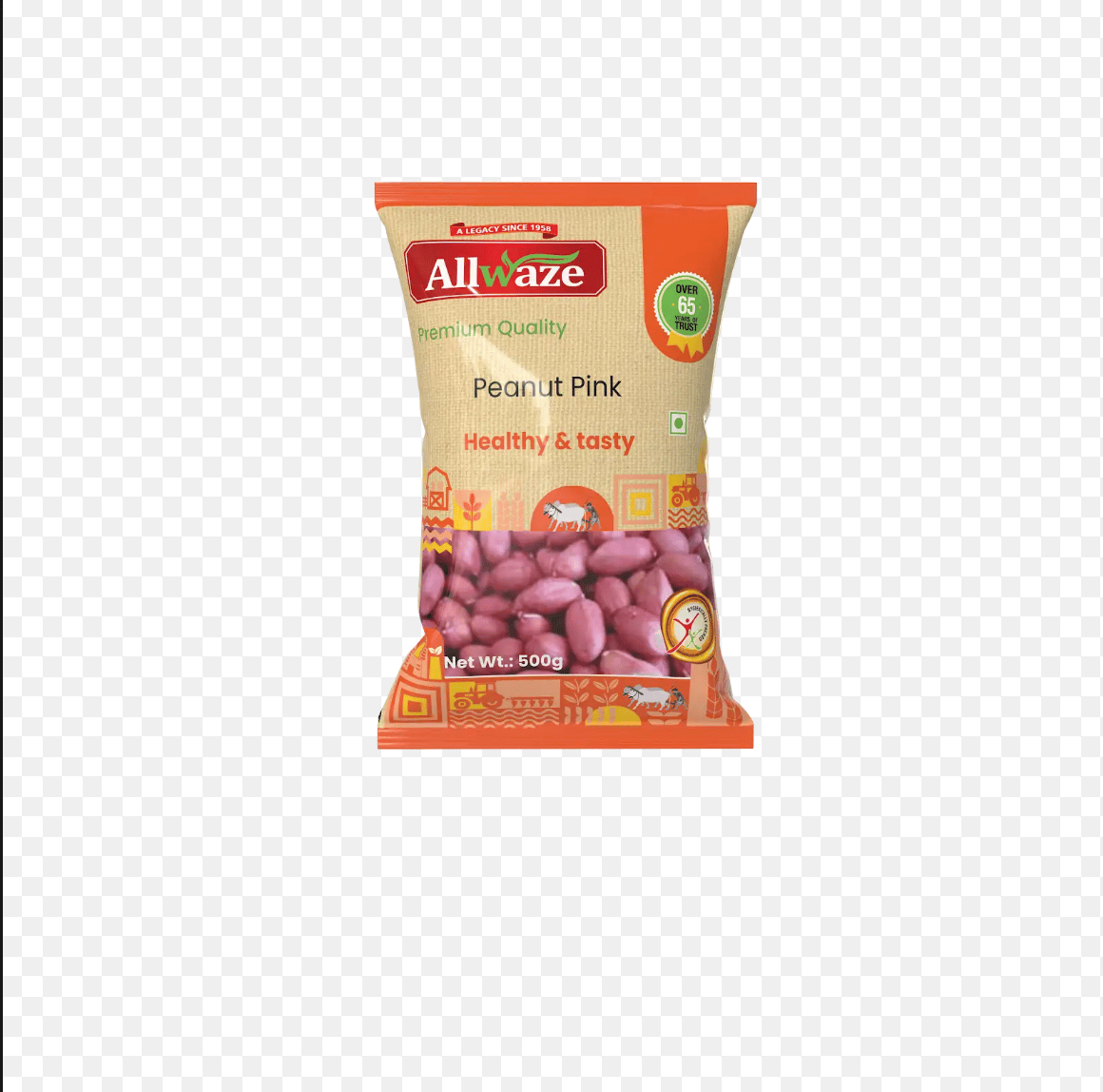 Allwaze Peanut Pink 500gram