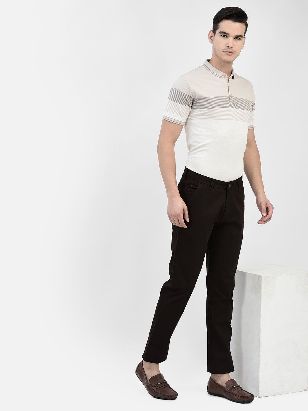 Brown Trousers-30 / Brown