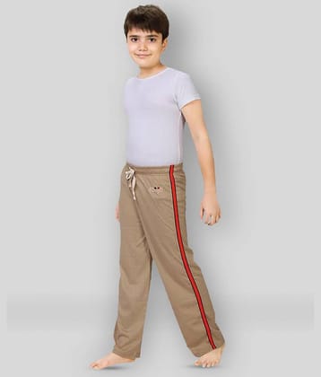 Dongli Pack of 1 Boys Cotton Trackpant ( Beige )