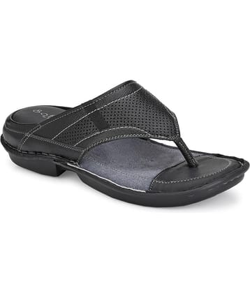 softio Black Flip Flops