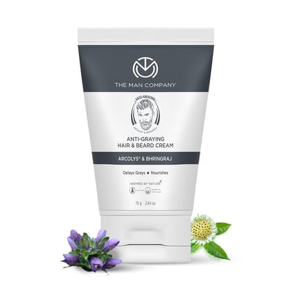Anti-Graying Hair & Beard Cream Anti-Graying Hair & Beard Cream - 75gm Cream at