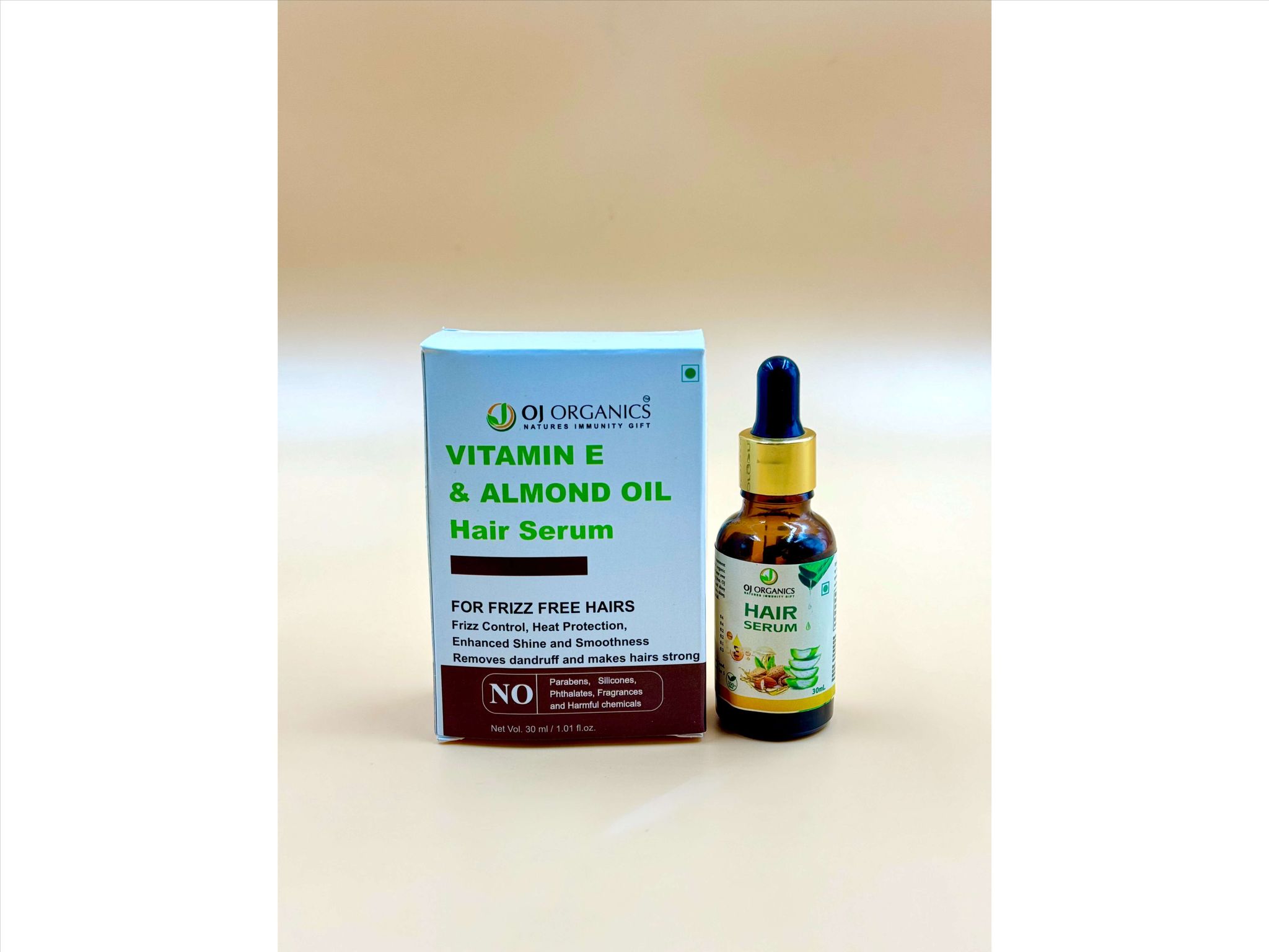 Hair Serum  With Vitamin E & Almond | 30 ml