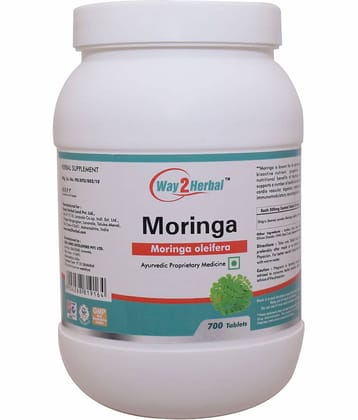 Way2Herbal Moringa Capsule 700 No.S Pack of 1