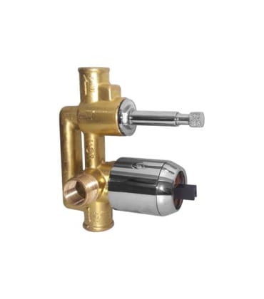Body of Concealed Thermostatic Multi Flow Divertor for 2 Outlets