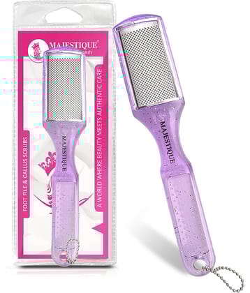 Majestique Foot File for Callus & Heel Removal, Dry & Wet Pedicure Tool - Color May Vary