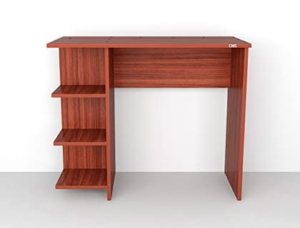 DAS Stefan Engineered Wood Study & Computer Table and Office Desk (Colur Classic Walnut Finish)