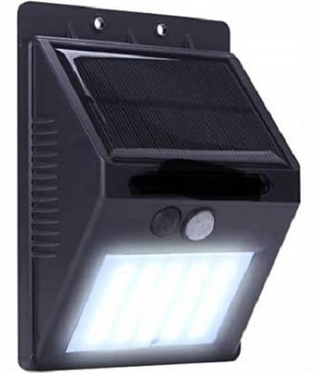 ZESTRUM 0.2W Solar Outdoor Wall Light ( Pack of 1 )