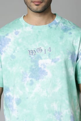 Mint-Cream Bruh Drop Shoulder-XL/एक्सएल