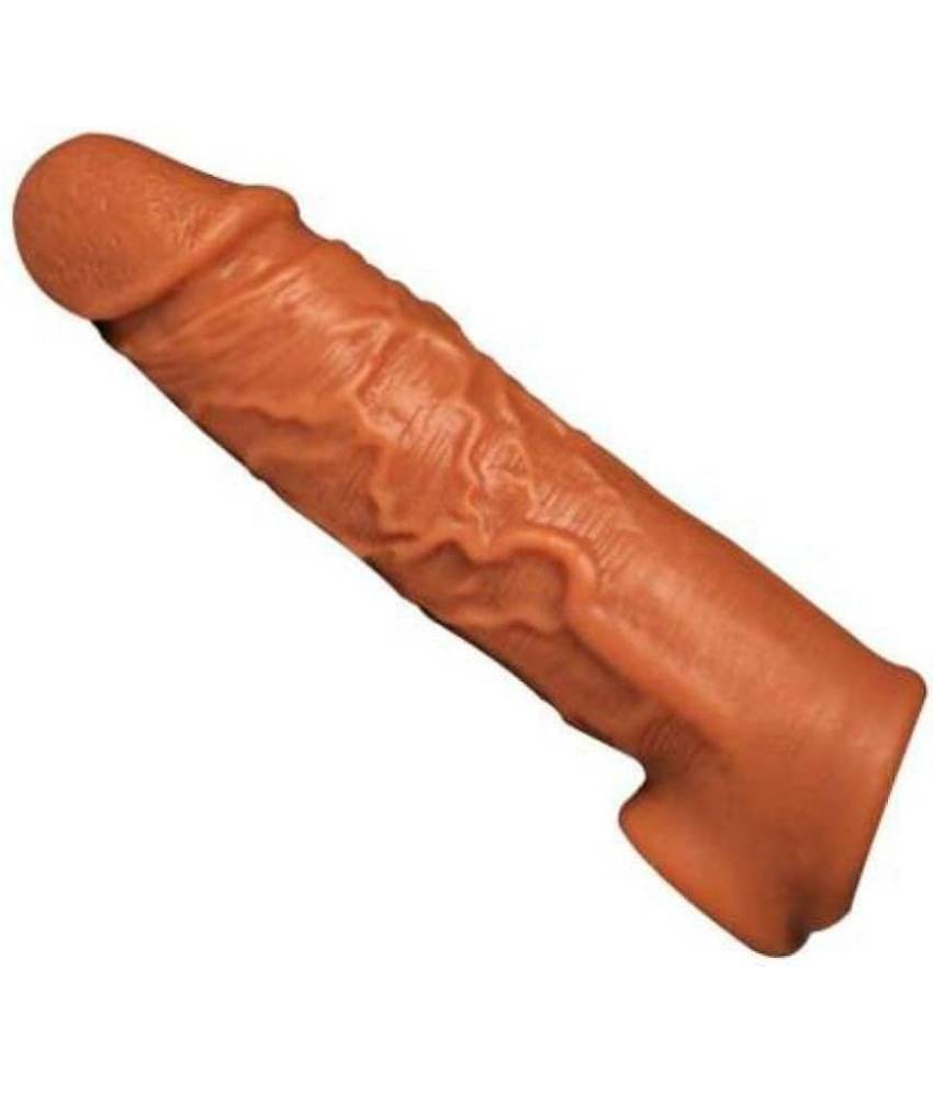 King - Silicone Open Ended Non Vibrating Penis Sleeve