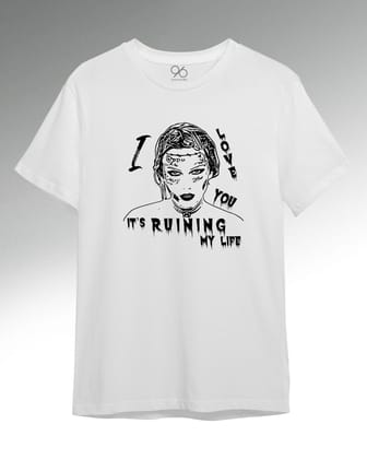 Fortnight (Black)- Swifty T-Shirt-Small / White
