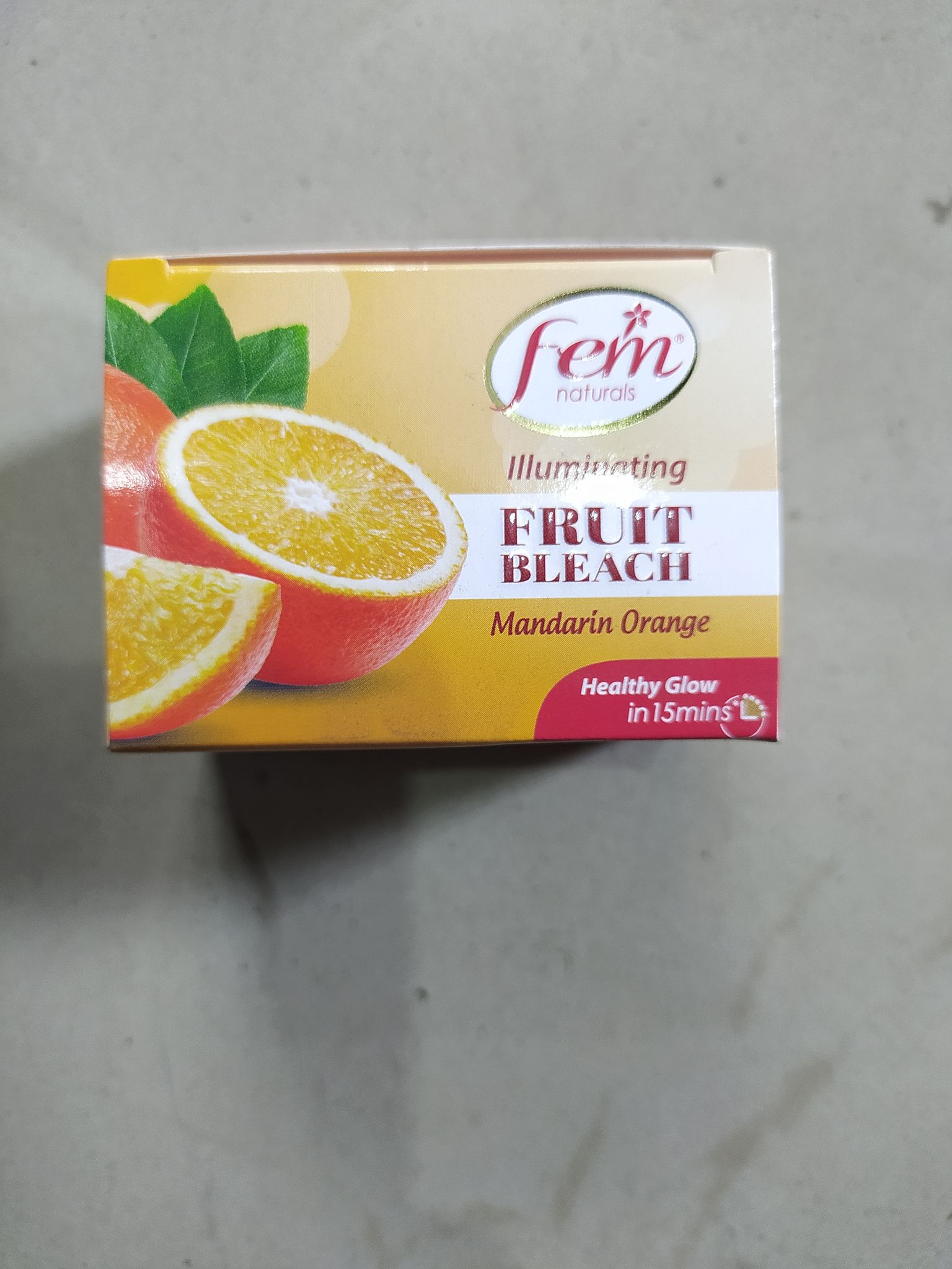fem fruit bleach orange