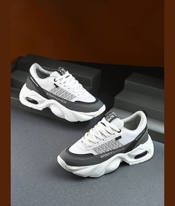 JK Port Sports shoes for men Gray Men's Sports Running Shoes