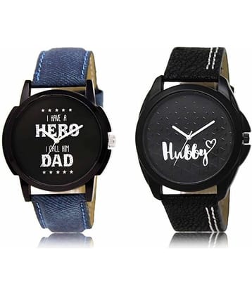 Lorem - Analog Watch Watches Combo For Men and Boys ( Pack of 2 )