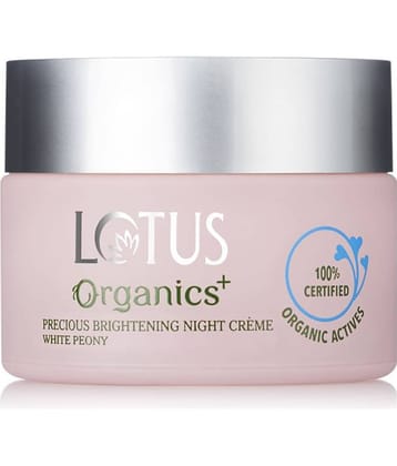 Lotus Organics+ Precious Brightening Night Cream 50g