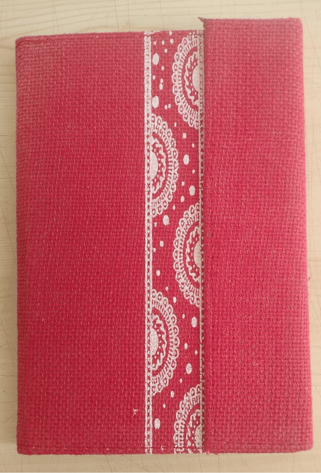 Himadri Emporium Ultra Premium Jute Aipan Art Diary (RED)