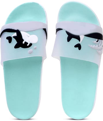 Pampy Angel - Blue Women's Slide Flip flop