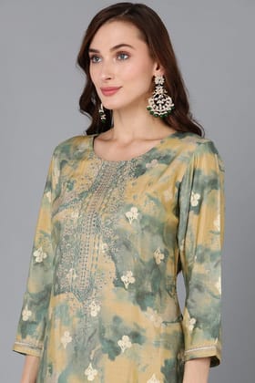 Yellow Silk Blend Straight Kurta Palazzo With Dupatta PKSKD1856 Yellow Silk Blend Straight Kurta Palazzo With Dupatta PKSKD1856