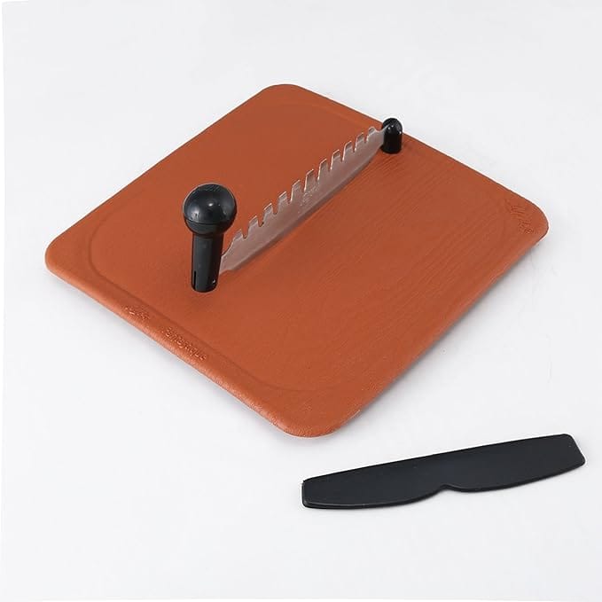 Anjali - FC02 Deluxe Fantastique Plastic Vegetable And Fruit Cutter (Brown, Silver, Small)