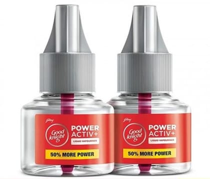 Good Knight Power Active Plus Liquid Vaporiser Twin 2 Refills