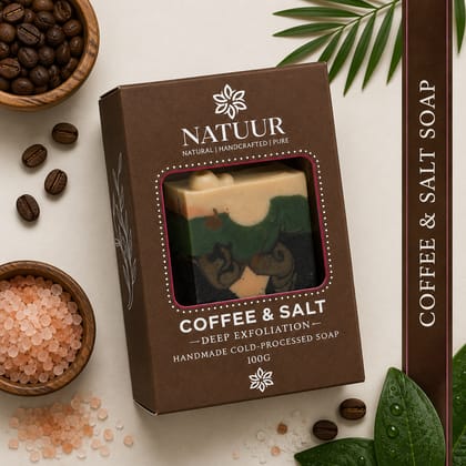 REVIVE Coffee & Himalayan Salt Artisanal Cold Processed Beauty Bar