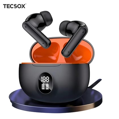 TecSox Pulse411 Bluetooth Earbuds | Deep Bass TecSox Pulse411 Bluetooth Earbuds | Deep Bass