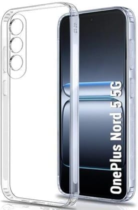 PLUGTECH TPU Ultra Hybrid Clear Camera Protection Back Cover Case for OnePlus Nord 5