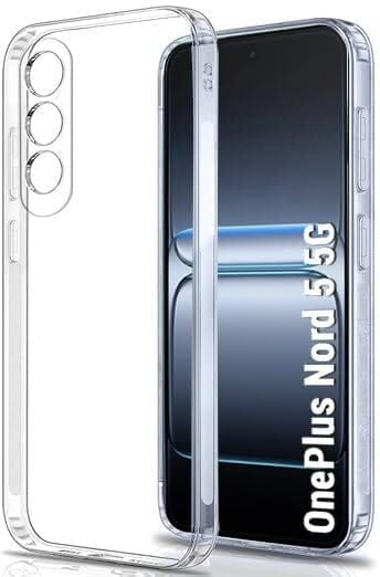 PLUGTECH TPU Ultra Hybrid Clear Camera Protection Back Cover Case for OnePlus Nord 5