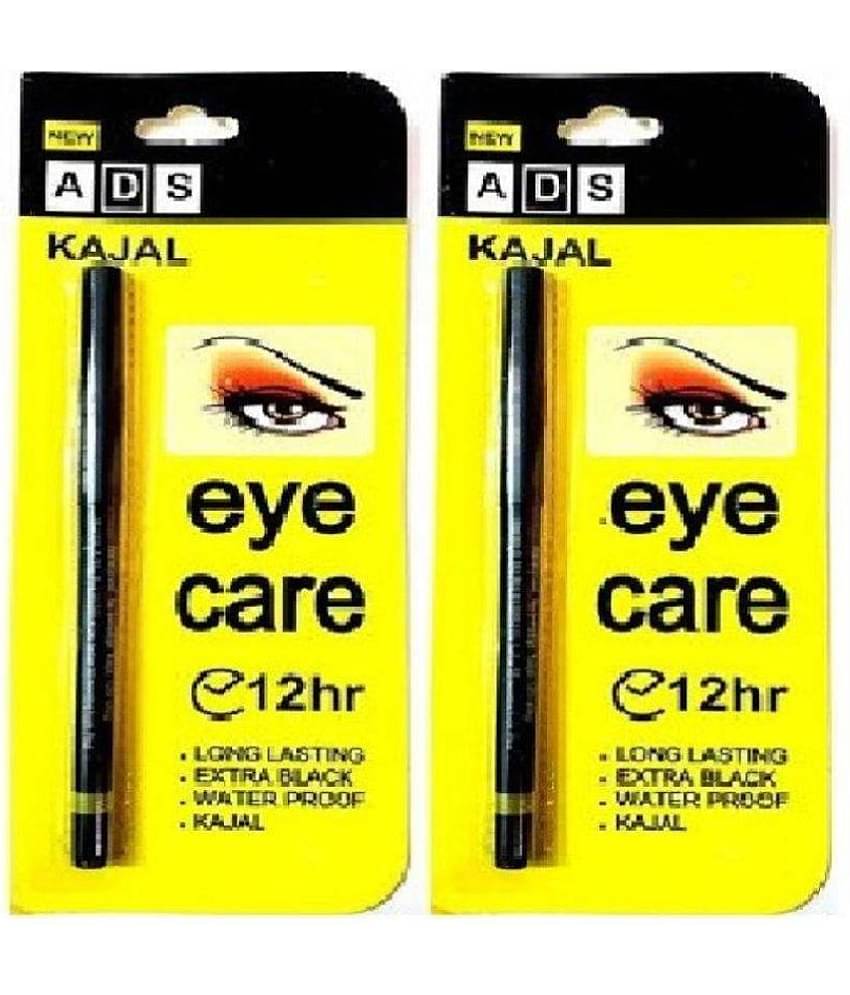 ADS Kajal Pencil BLACK 20 gm Pack of 2
