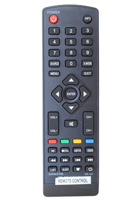 V3Deals Compatible for Micromax/BPL/Akai Smart Led/LCD TV Remote Control | No Voice Function (Exactly Same Remote Will Work Only) Please Match The Image with Your Old Remote (Micromax 07)