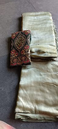 Elegant Embroidered Silk Saree Shajahan Saree Centre Exclusive