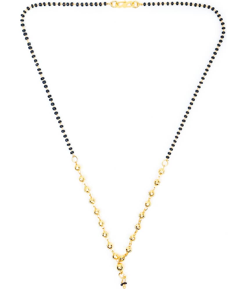 Sunhari Jewels - Golden Mangalsutra ( Pack of 1 )